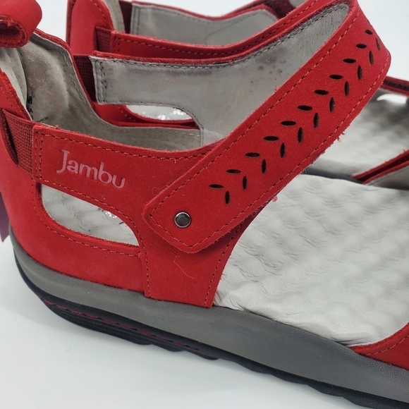 Jambu Sadona leather comfort sandals women's size 7.5 M new - Picture 3 of 9